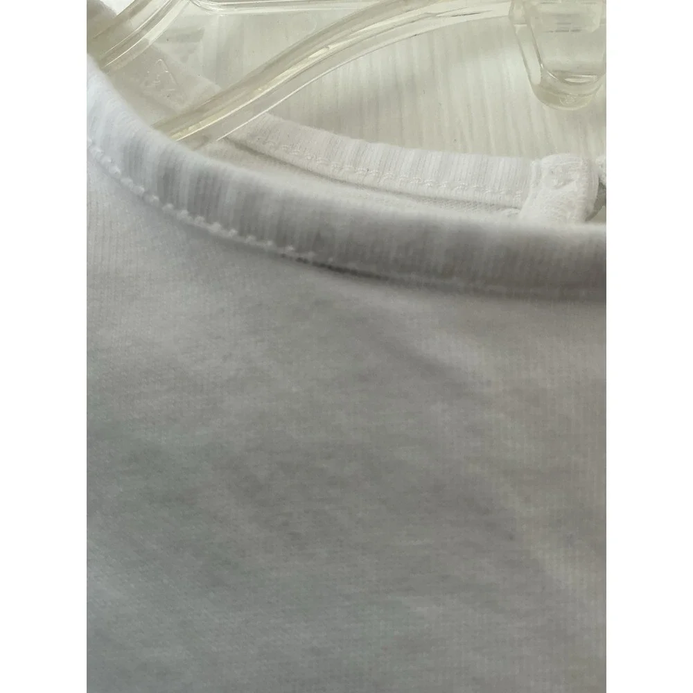 Janie And Jack T-Shirt Size 7 Girl's Best Friend Long Sleeve White Ruffle Dog‎